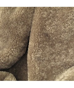 Sheerling Light brown Faux Fur Throw