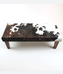 Extra Large Brown & White Footstool 327