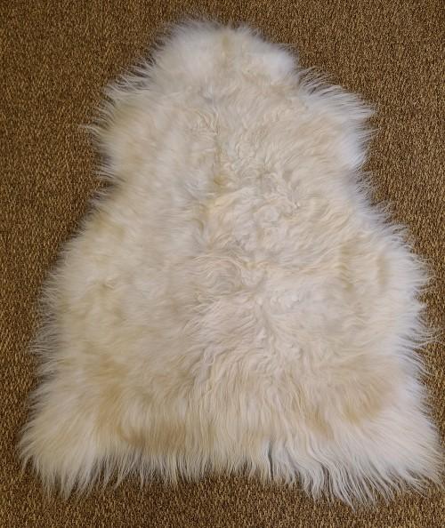 Natural Icelandic real sheepskin