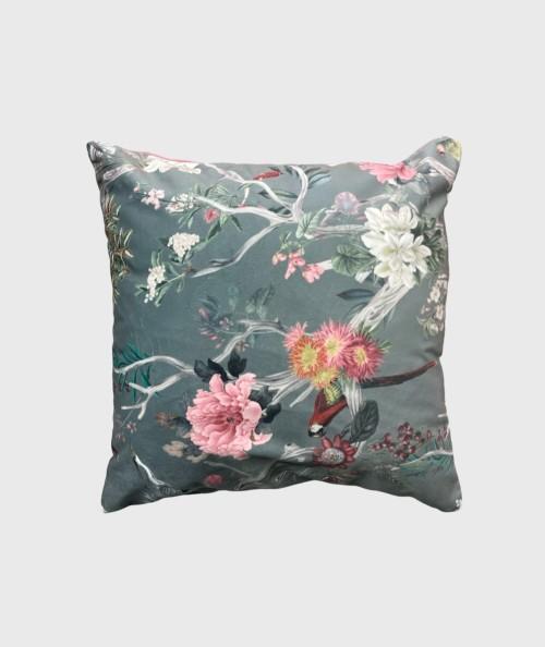 Chinoiserie Reversible Velvet Cushions